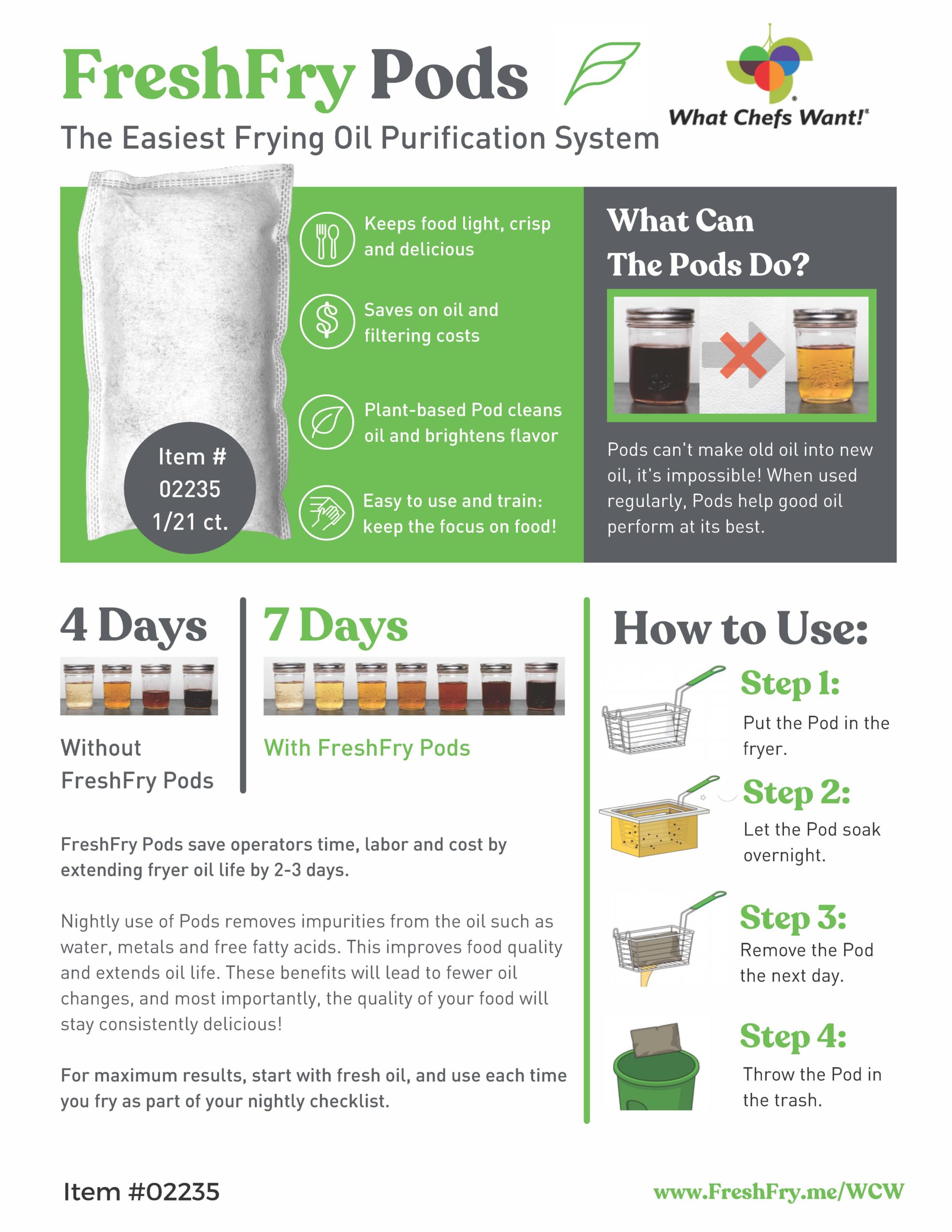 FreshFry Pods What Chefs Want!